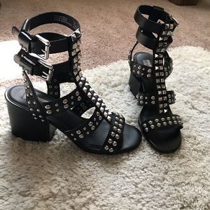 Steve Madden Studded Block Heels